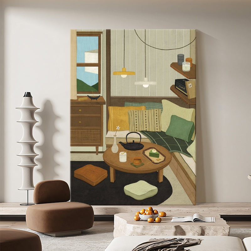 Cozy Hearth & Matcha