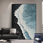 A Shoreline Drawn in Moonlight