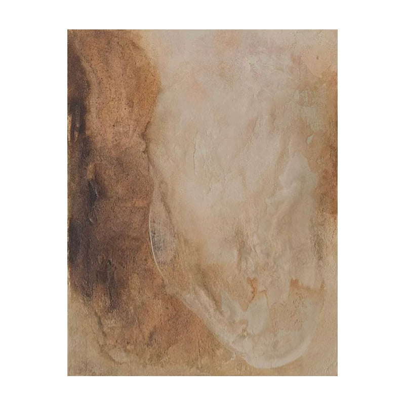 Tactile Earth Abstraction in Taupe and Espresso