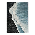 A Shoreline Drawn in Moonlight