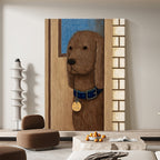 Nice Dog at Night