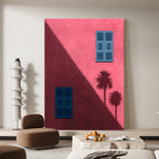 Mediterranean Solitude in Pink