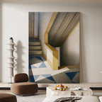 Morning Light on the Stairwell