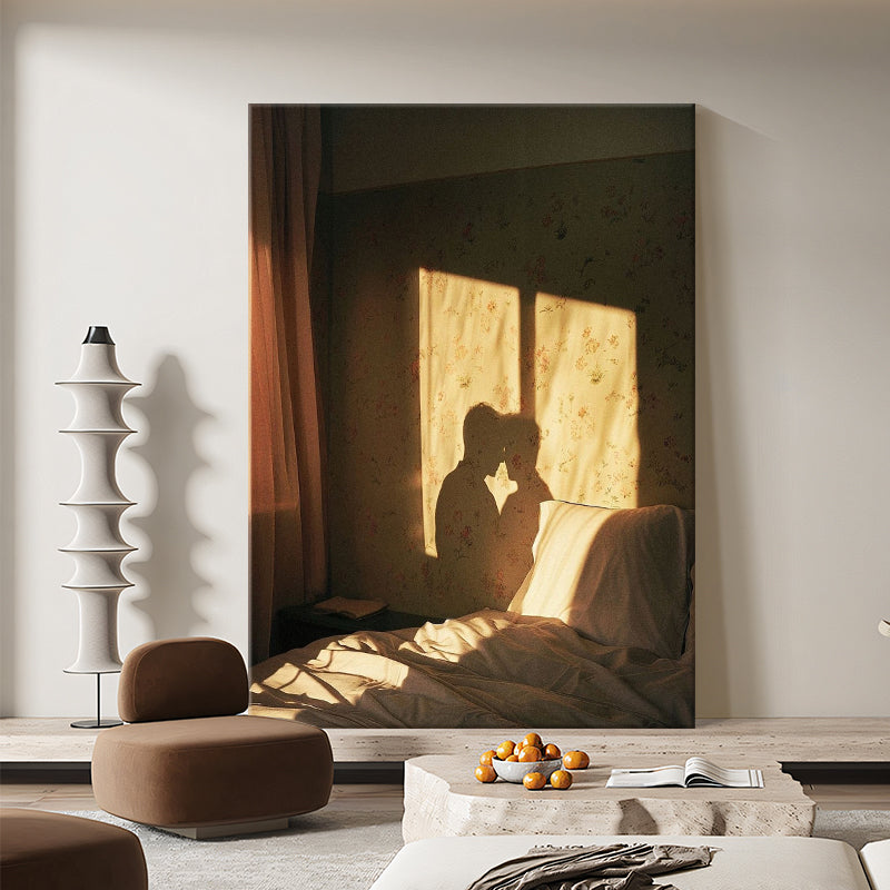 Cinematic Sunlight and Bedroom Shadows