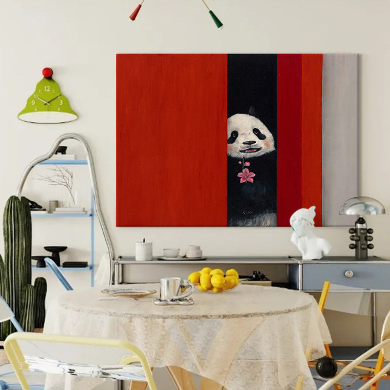Crimson & Blossom Panda
