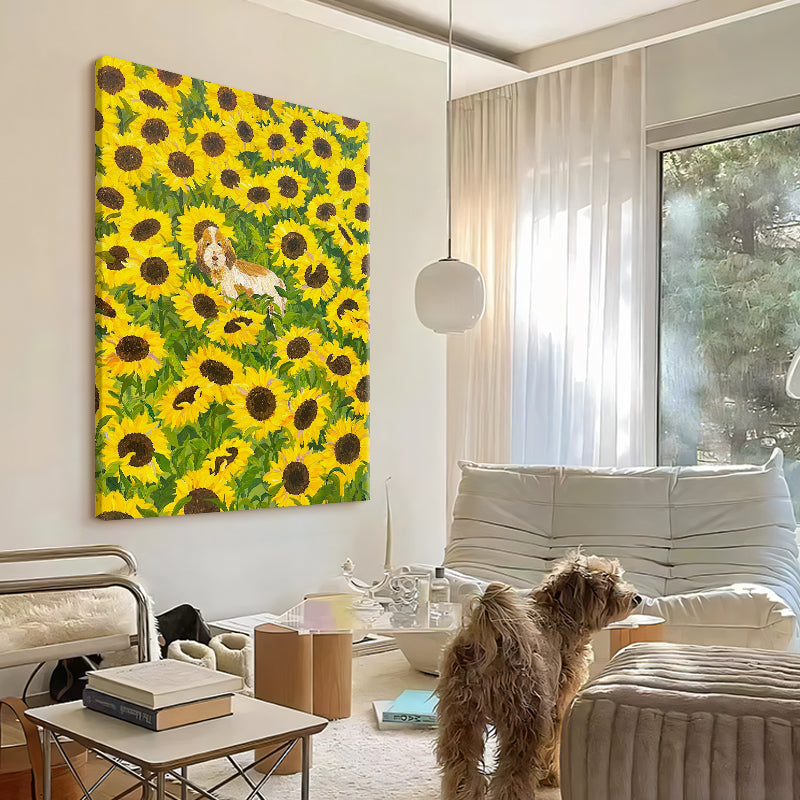 Golden Days in the Sunflowers