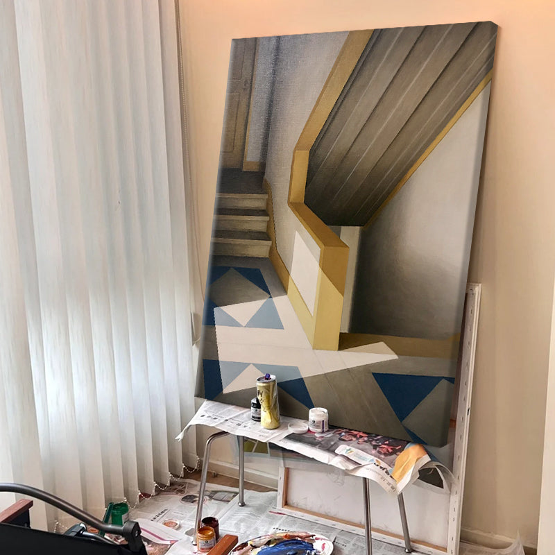 Morning Light on the Stairwell