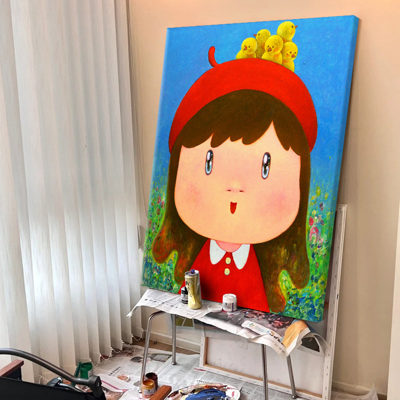 The Girl with a Nest of Sunshine