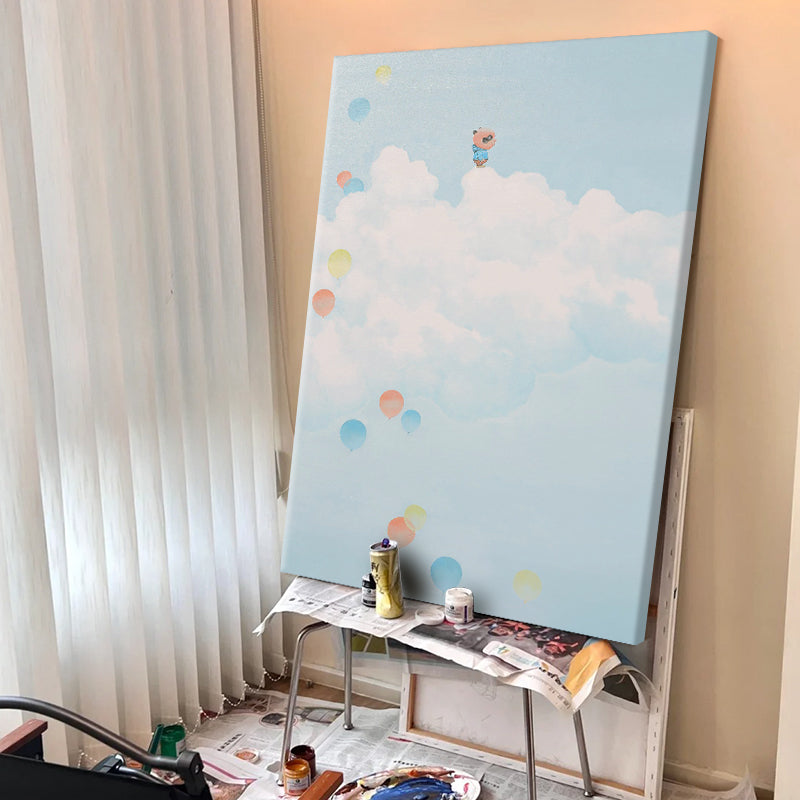 Floating Balloons in Azure