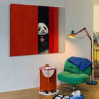 Crimson & Blossom Panda