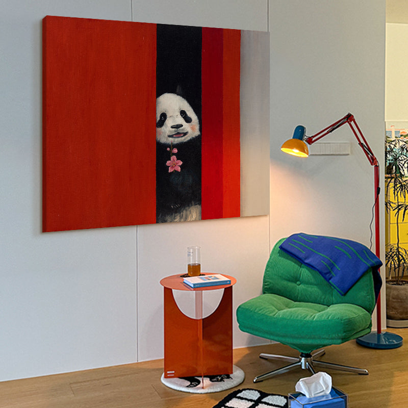 Crimson & Blossom Panda