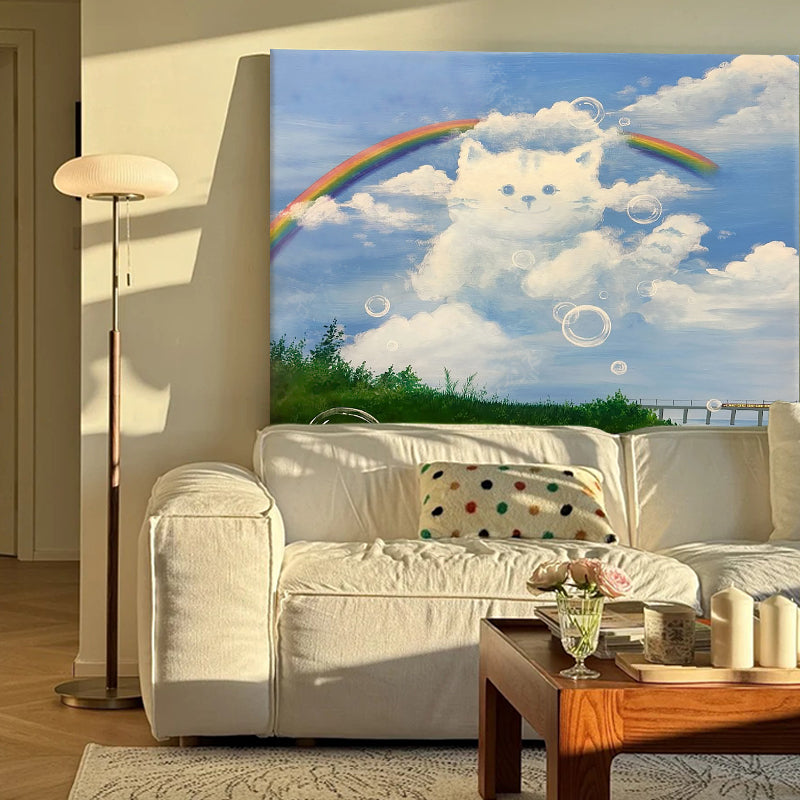 Celestial Feline Mirage