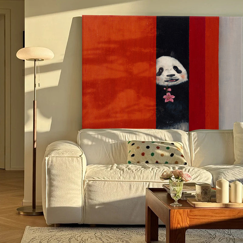 Crimson & Blossom Panda