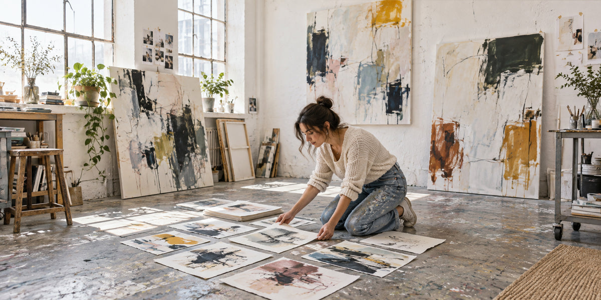 Placing artwork in a room