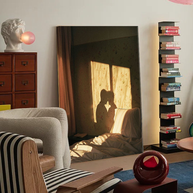 Cinematic Sunlight and Bedroom Shadows
