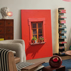 Sunny Red Window