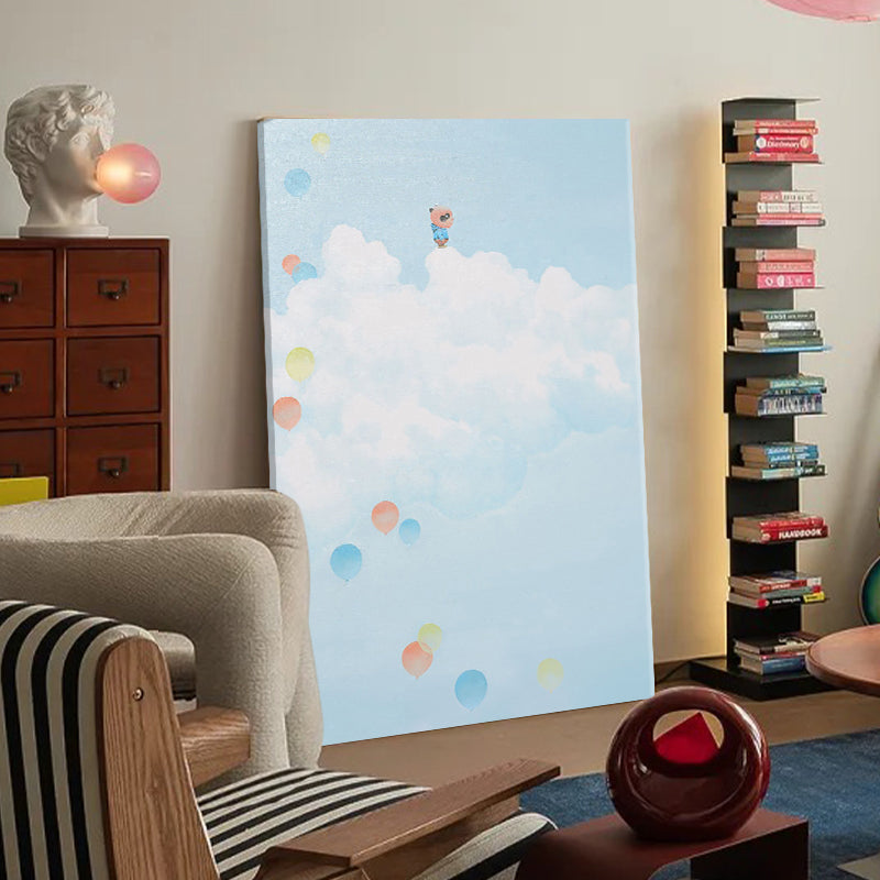 Floating Balloons in Azure
