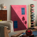 Mediterranean Solitude in Pink