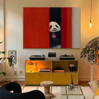 Crimson & Blossom Panda