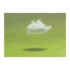 Floating Cloud over Moss Green