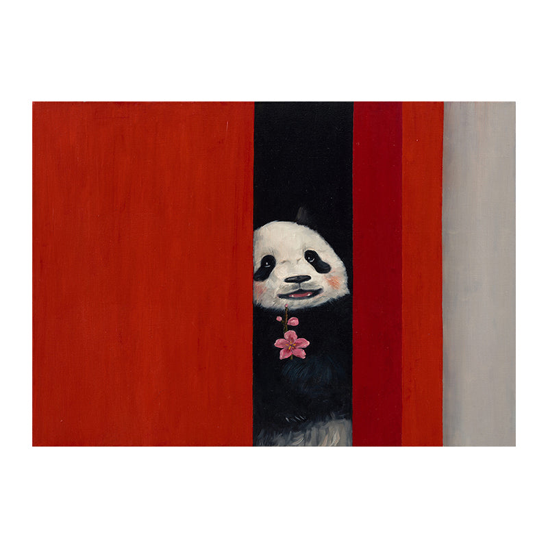 Crimson & Blossom Panda