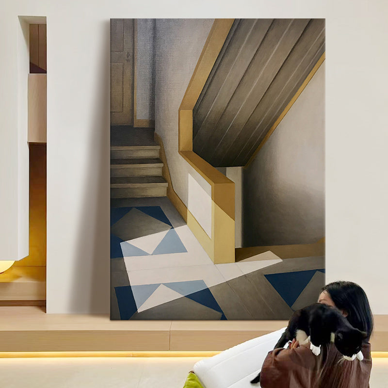 Morning Light on the Stairwell