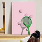 Floating Pink Match
