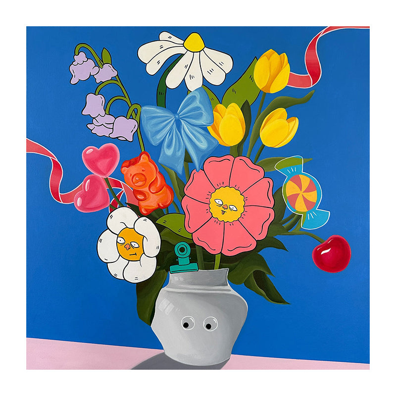 The Smiling Garden in Cobalt