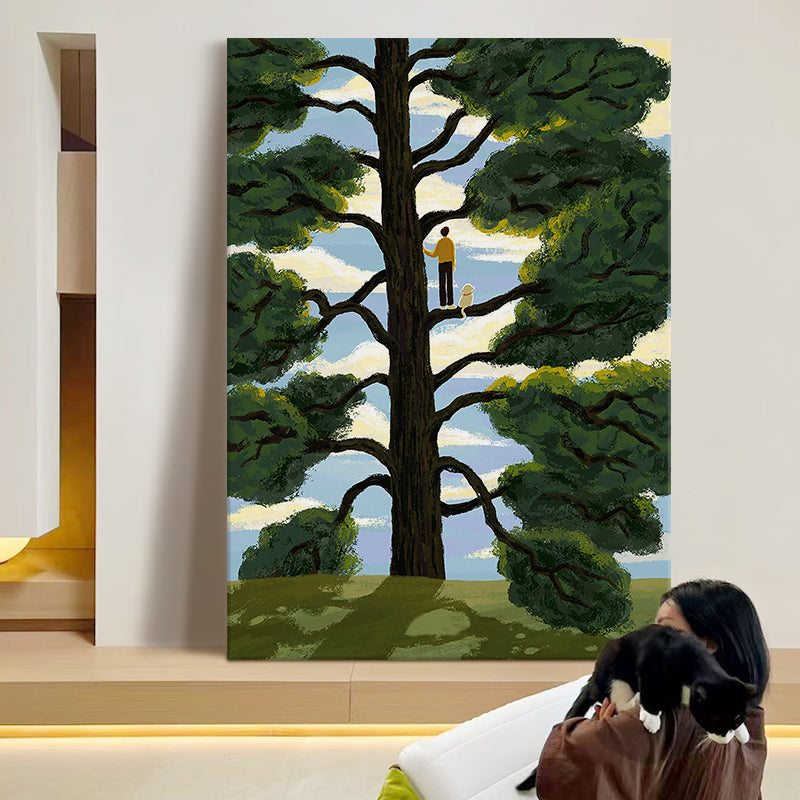 Guardian Pine and Quiet Companion