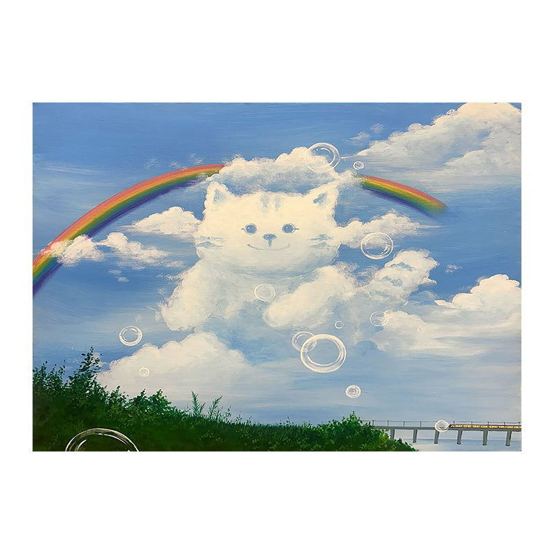 Celestial Feline Mirage
