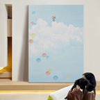 Floating Balloons in Azure