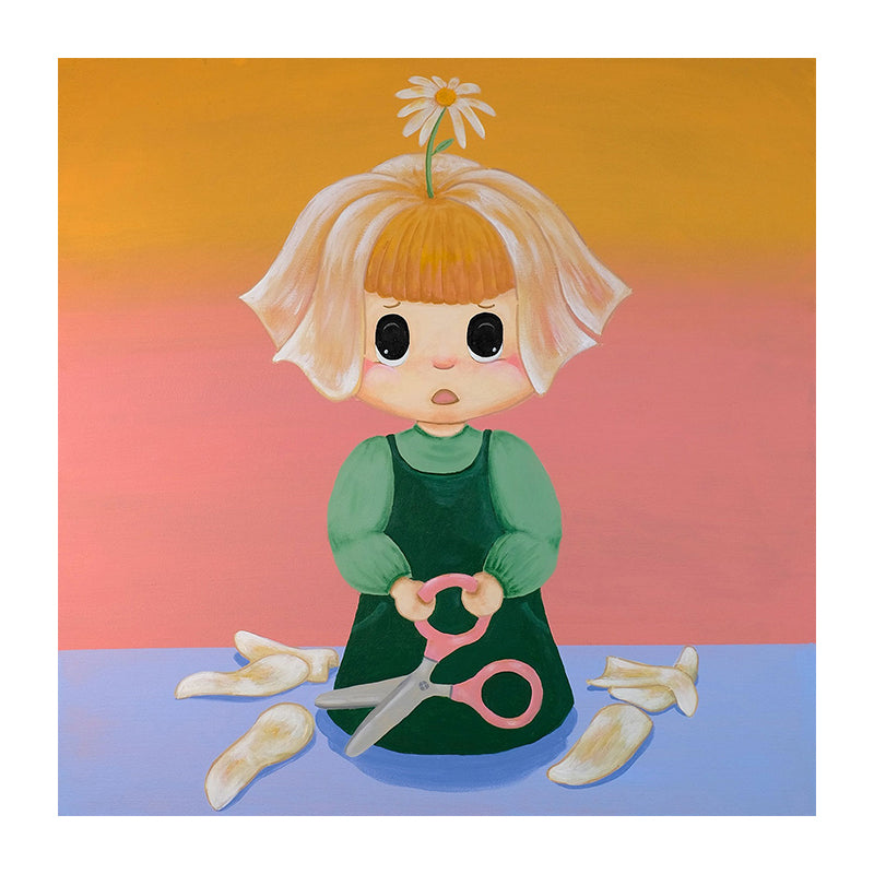 Paper Flowers and Little Scissors