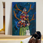The Floral Guardian & The Cat