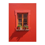 Sunny Red Window