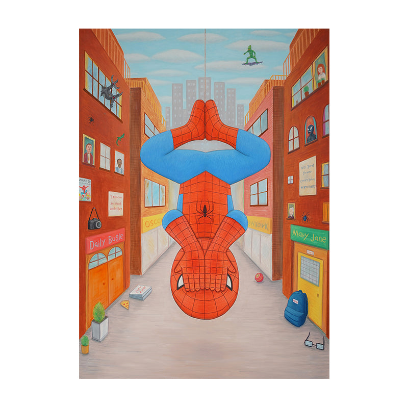 Upside Down Superhero