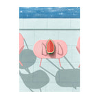 Watermelon by the Pool