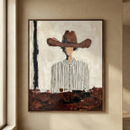 Vintage Americana Art | Echo of the Cowboy