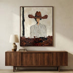 Vintage Americana Art | Echo of the Cowboy