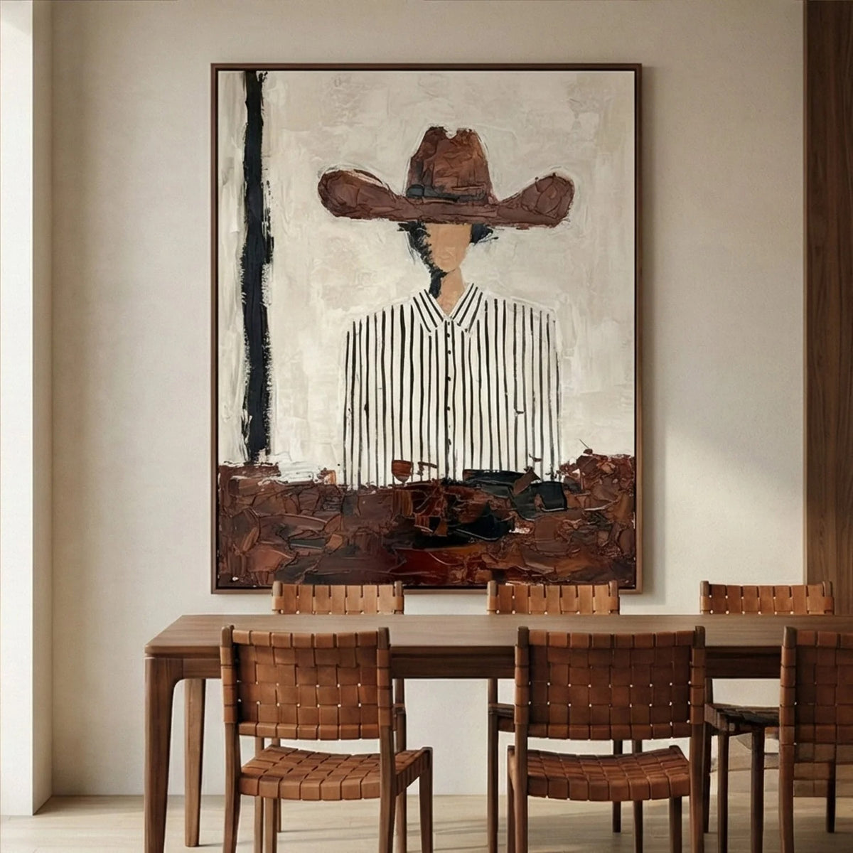 Vintage Americana Art | Echo of the Cowboy