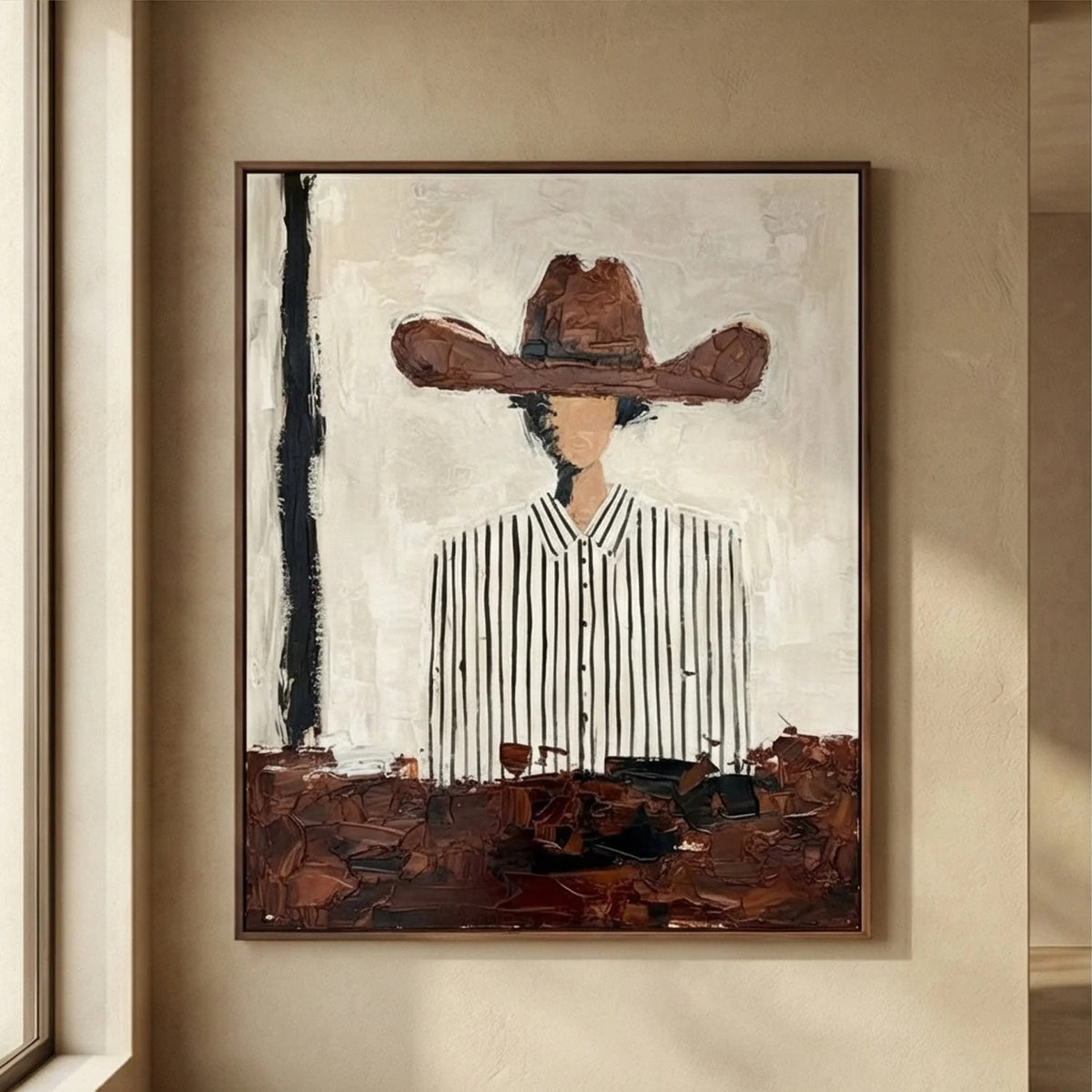 Vintage Americana Art | Echo of the Cowboy