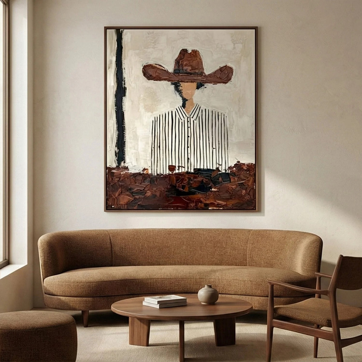 Vintage Americana Art | Echo of the Cowboy